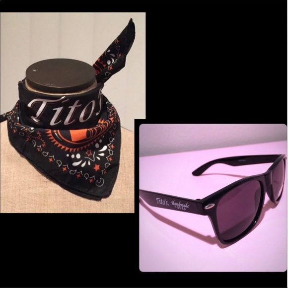 Black Tito’s bandanna & shades